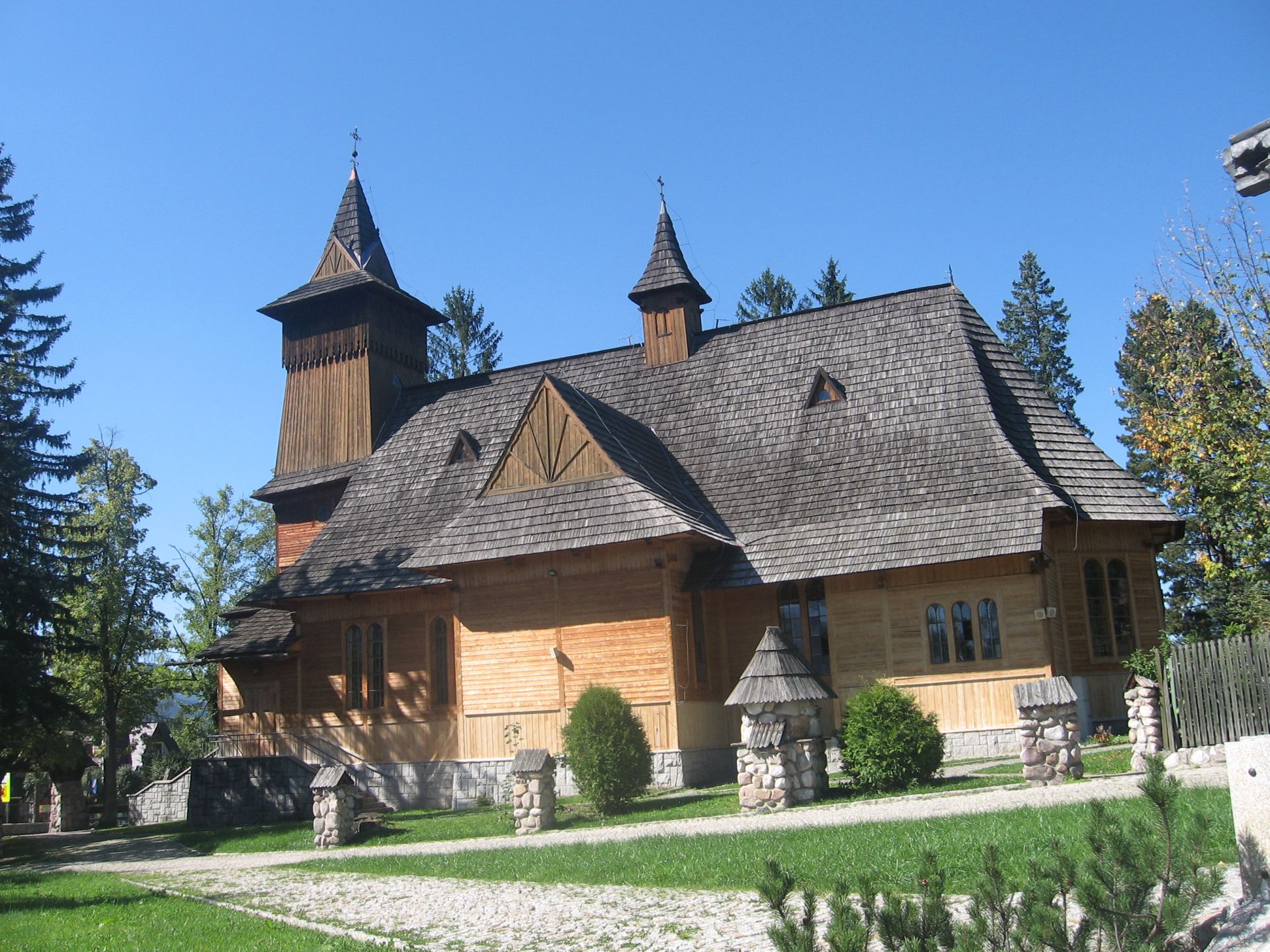 Kosciół parafialny w kościelisku