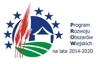 Grafika przedstawia logo i napis Program Rozwoju Obszarów Wiejskich na lata 2014 - 2020
